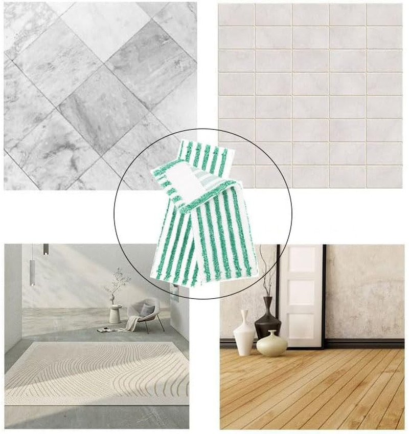 Libman Wet & Dry Microfiber Mop Refills – 2 Pack Reusable Washable Microfiber Cl