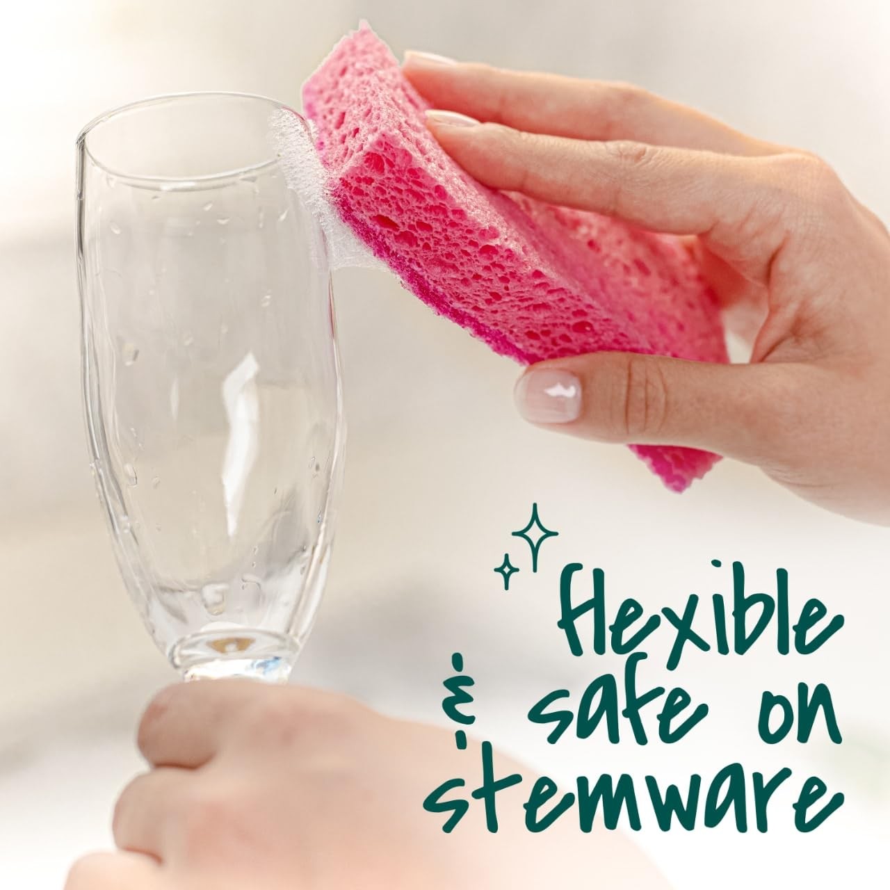 ScotchBrite ocelo NonScratch Foam Scrubber, 16 Count