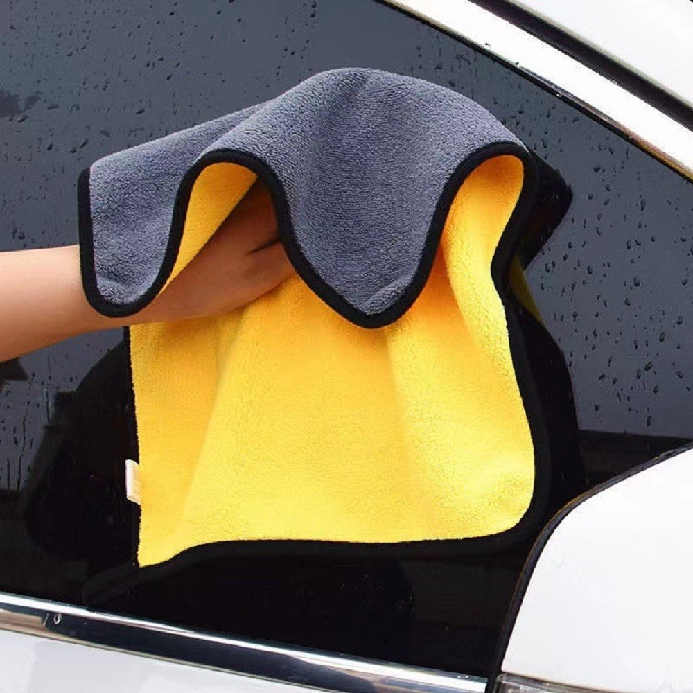 5 pack Microfiber Cleaning Cloth Car Wash Towel Drying Rag Car Polishing towels