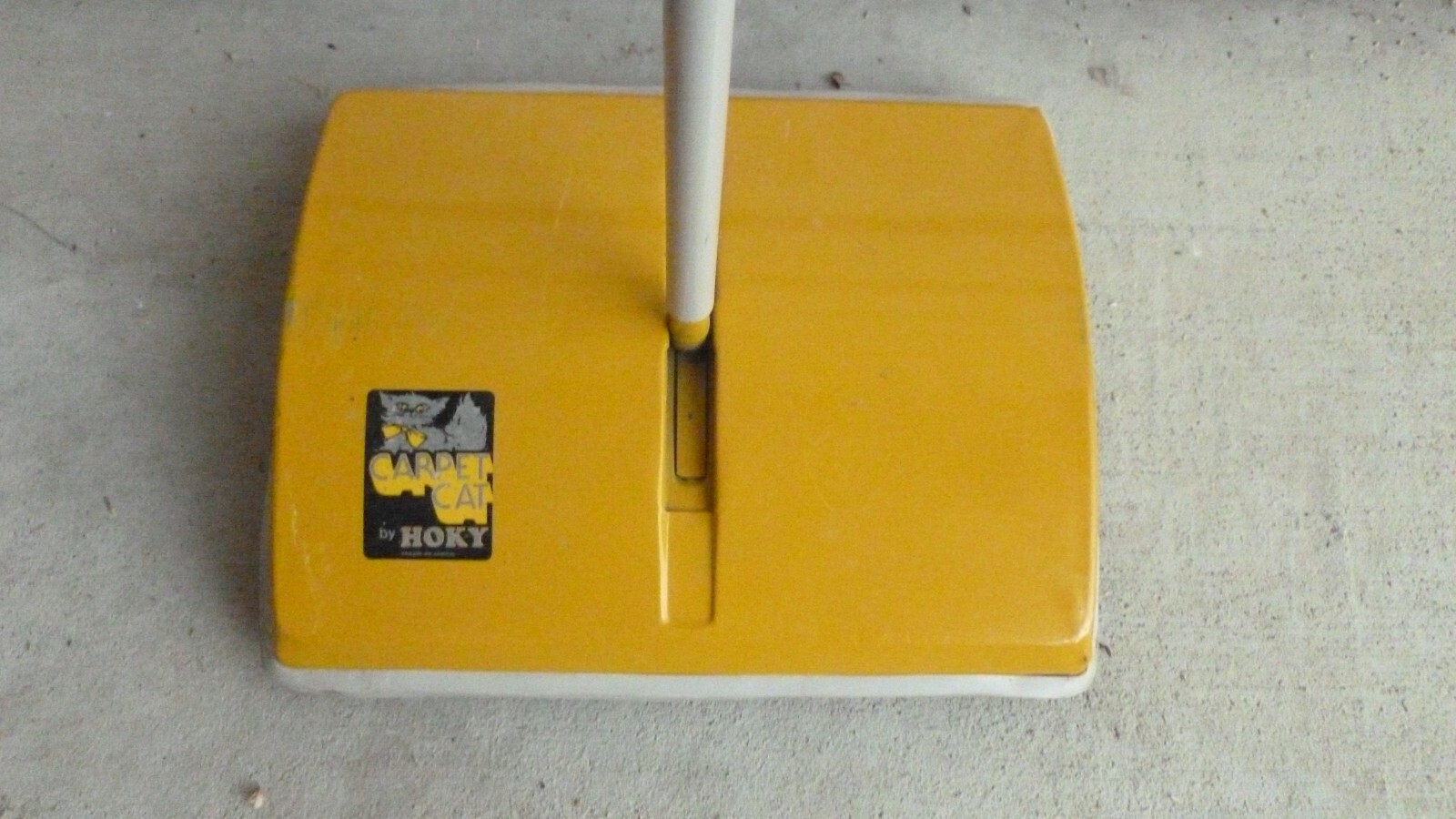 Vintage Hoky Push Carpet Floor Sweeper Cordless Vacuum Cleaner Japan Hukuba