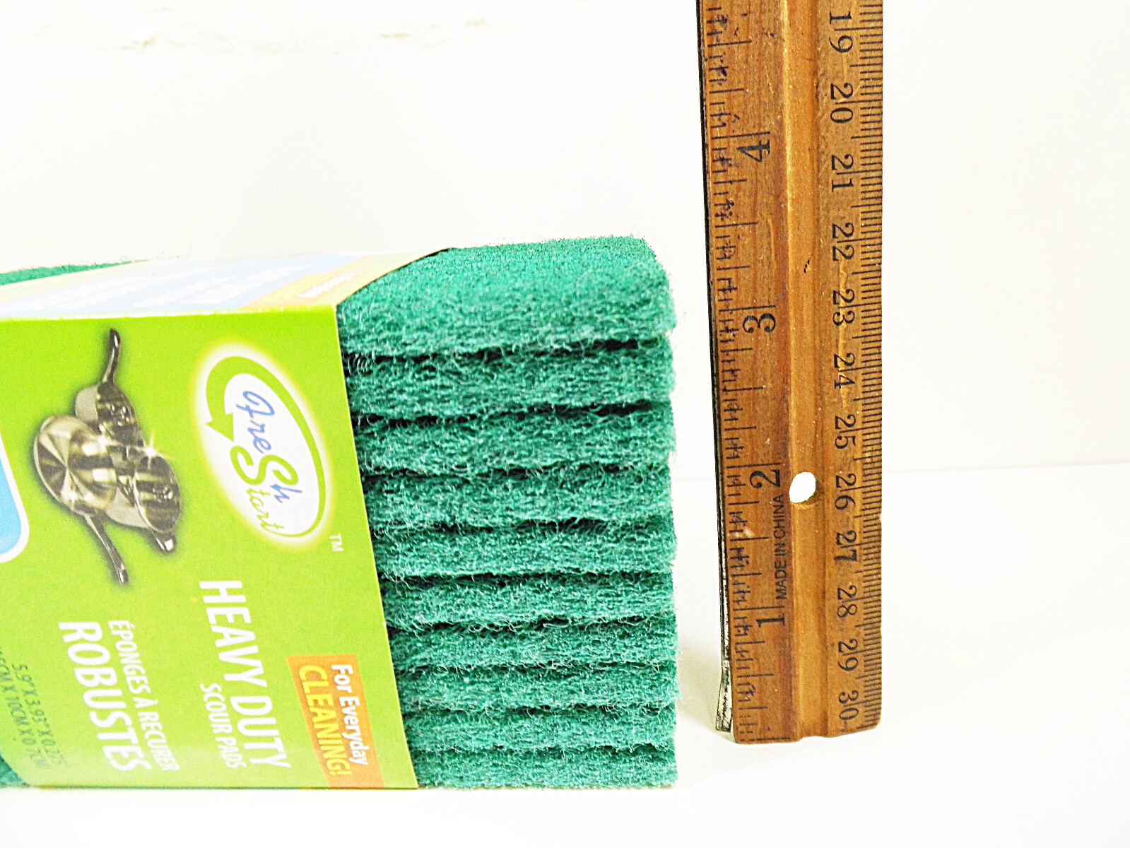 Scouring Pads Heavy Duty Scour Pad 10 Pieces Scrubbing Cleaning Pot Cleaner Set