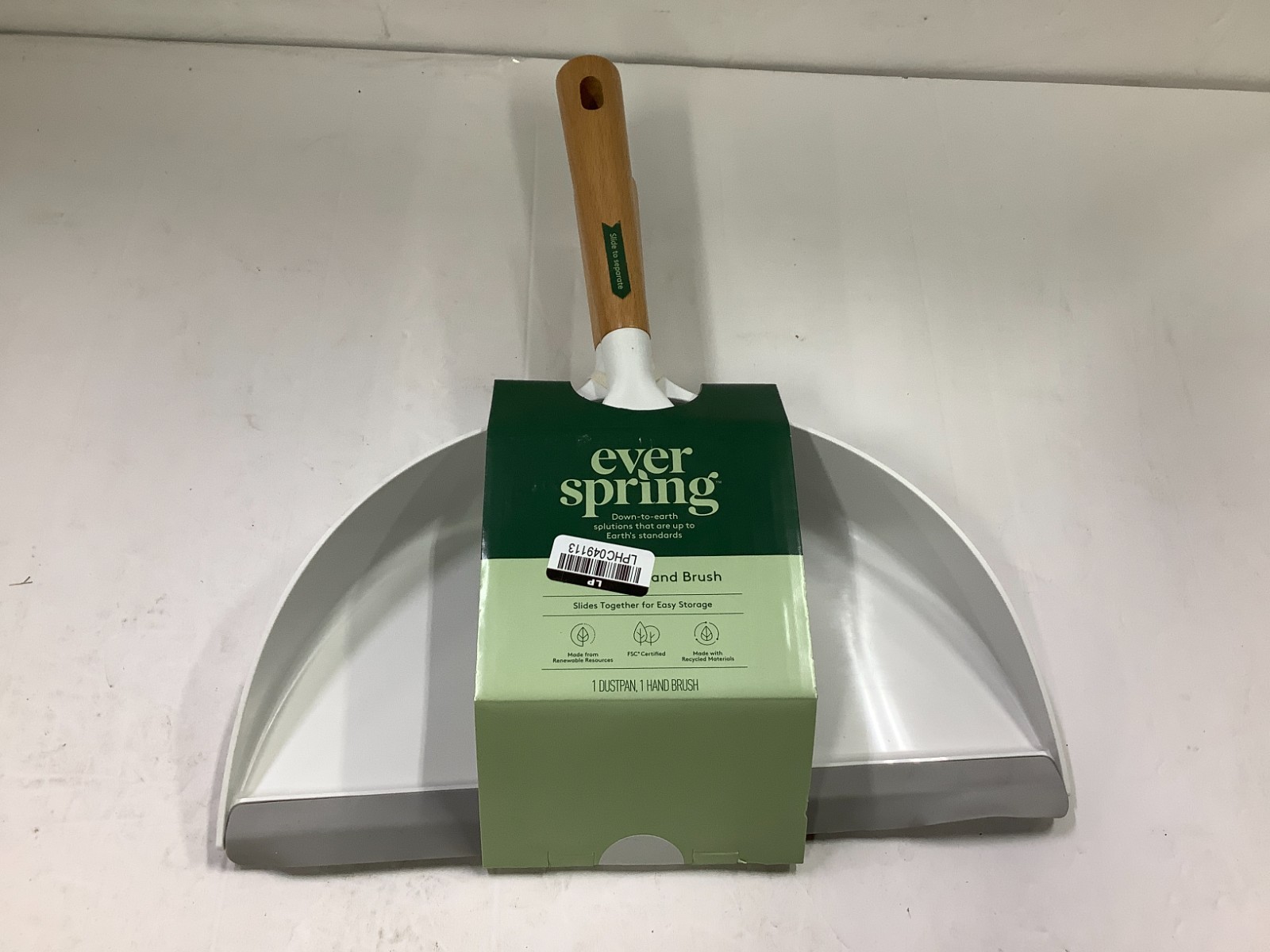 Hand Broom and Dustpan Combo- Everspring