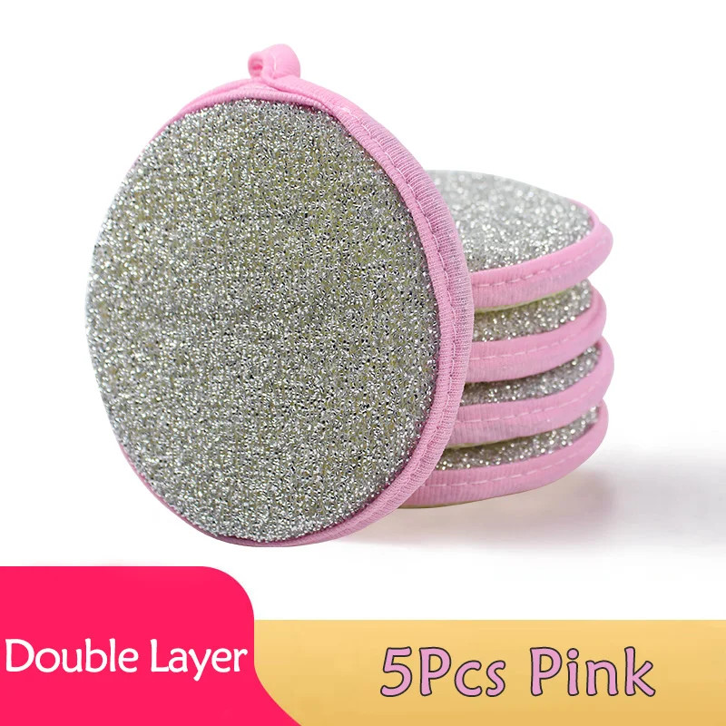 5/10/20Pcs Double Side Dishwashing Sponge Dish Washing Brush Pan Pot Dish Wash S