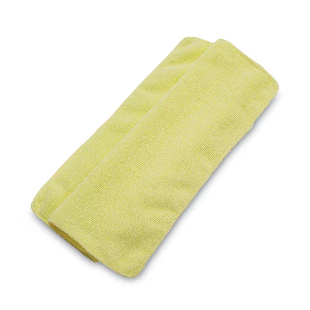 16 In. X 16 In. Light Commercial Yellow Microfiber Cloth (24-Count)