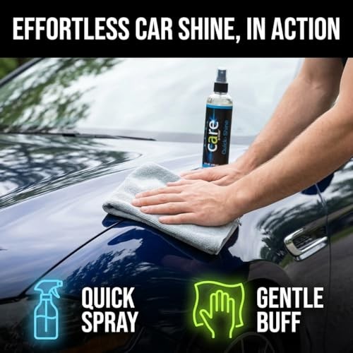 Travel Kit, Automotive Car Accessories and Cleaning Supplies, 4-Piece Set with