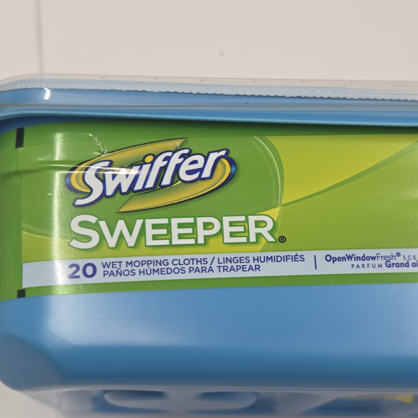 Swiffer Sweeper Wet Mopping Cloths Refills Open Window Fresh Scent 20 Count NEW