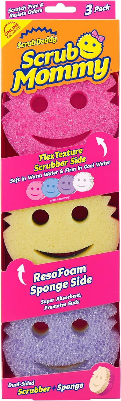 Scrub Mommy Kitchen Sponges (3 Count)