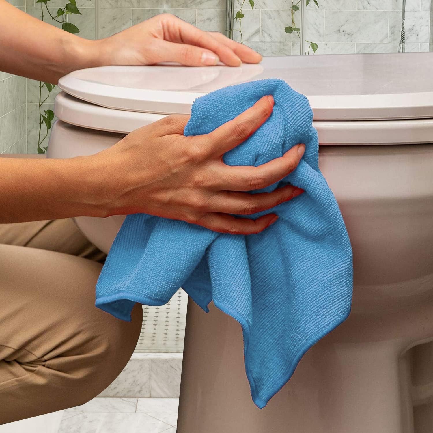 Highly Absorbent Microfiber Cleaning Rags – 36 Count, Perfect for Home & Auto
