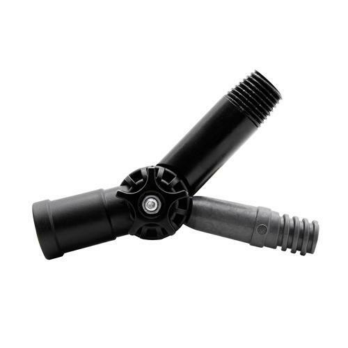 Double Gooseneck ACME & Euro Thread For Water Fed Pole Window Cleaning