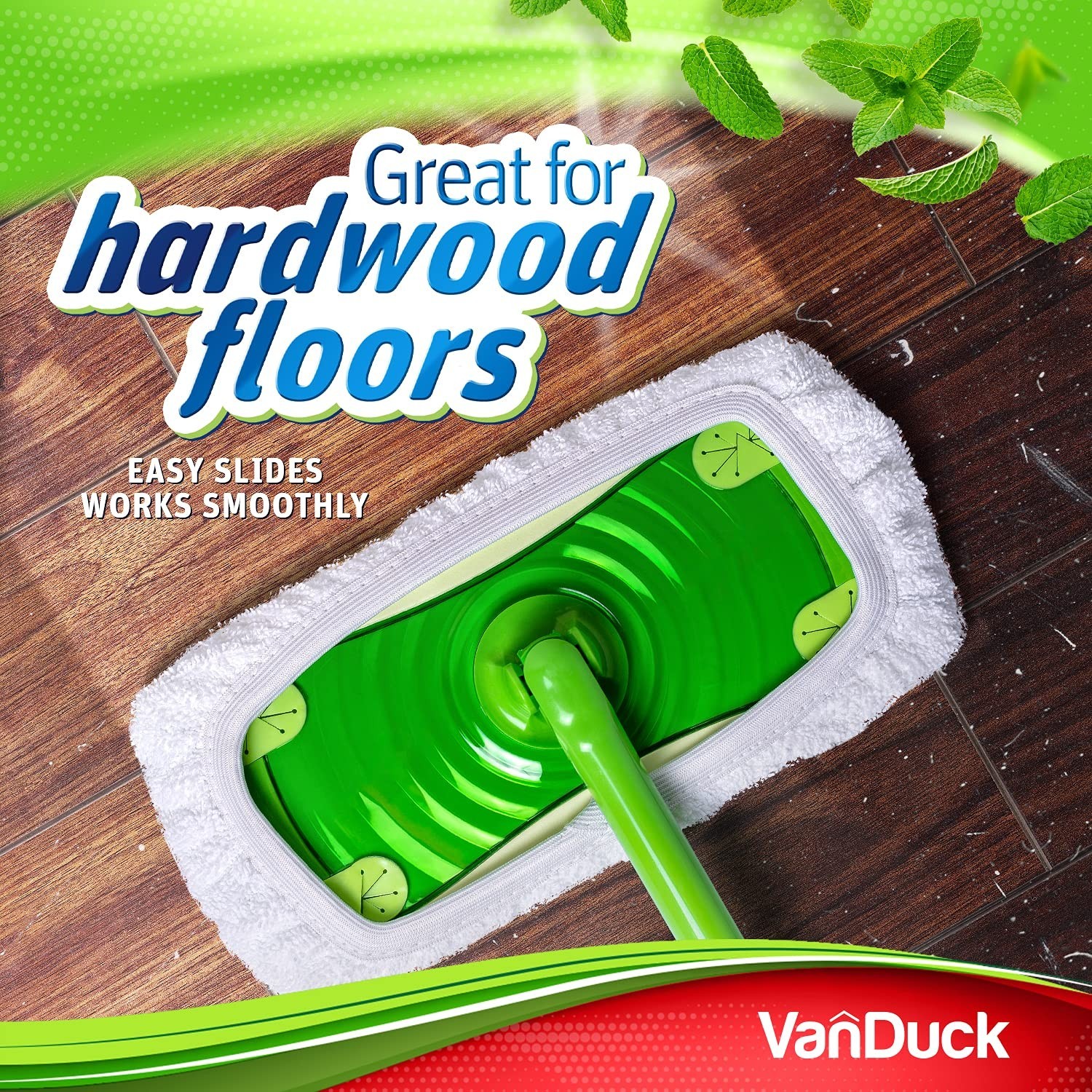Reusable 100% Cotton Mop Pads for Swiffer Sweeper – 8-Pack, Machine Washable Ter