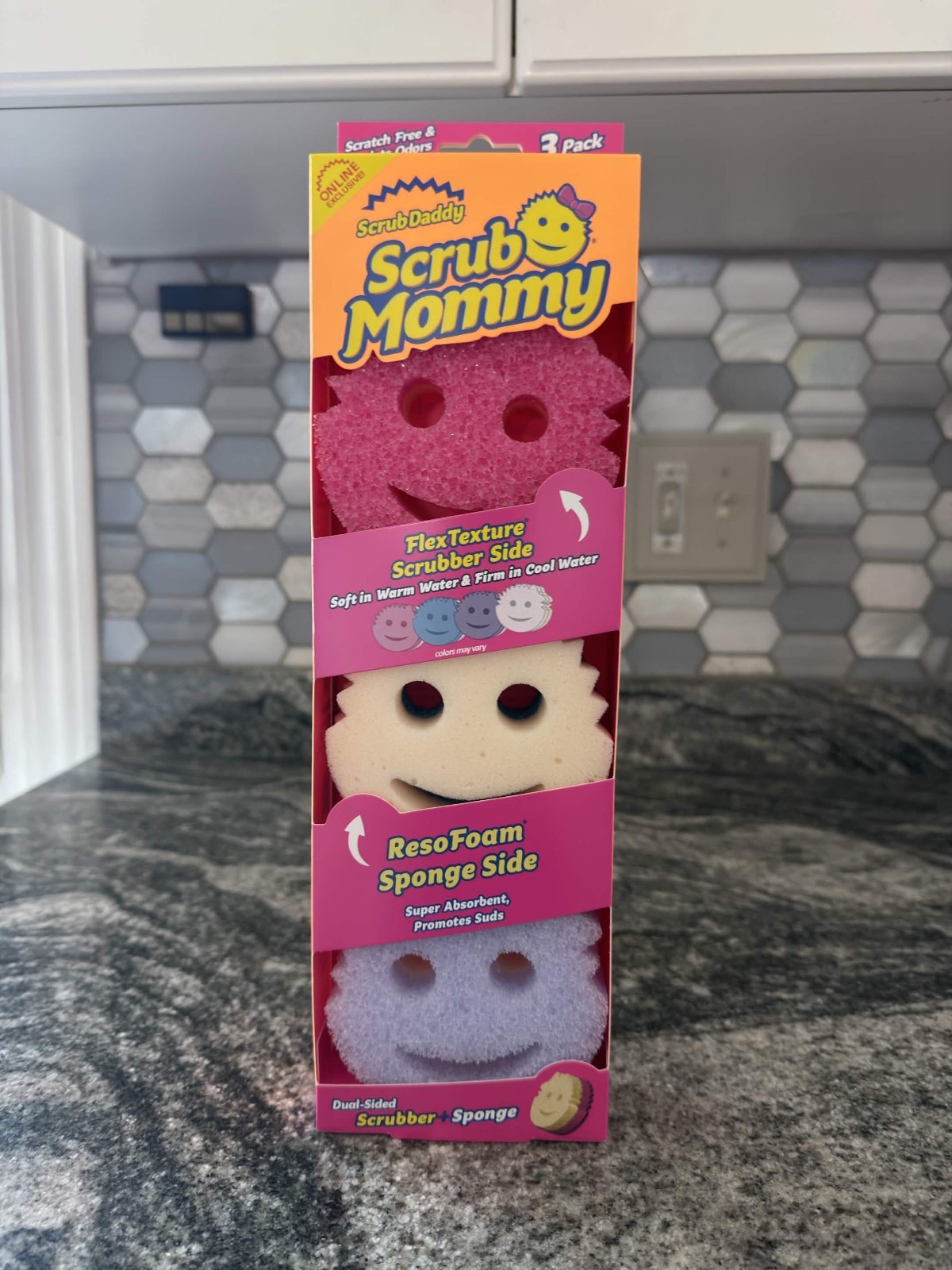 Scrub Mommy Colorful 3-Pack | Online Exclusive | Brand New & Sealed