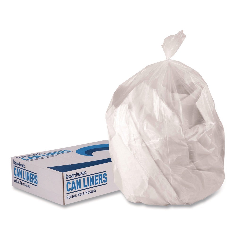 Boardwalk 303605CL 30″ x 36″ Low-Density Waste Can Liners (250/CT) New