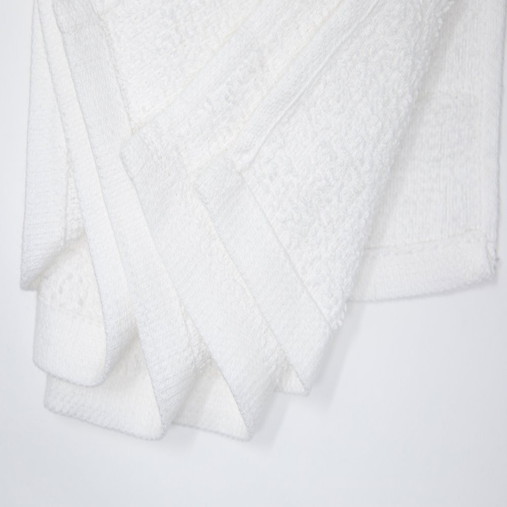 100% Cotton 14″ X 17″ All Purpose Terry Towels, 6 Pack, White House