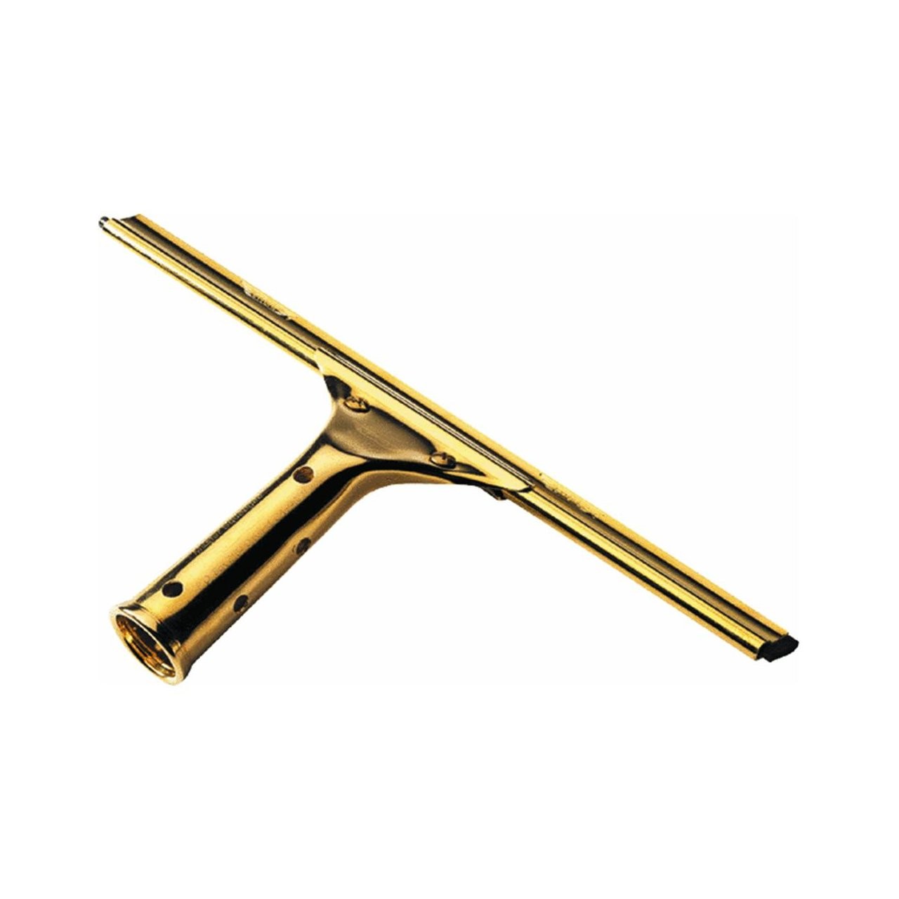 Ettore Solid Brass Squeegee, 6-Inch 6-Inch, Gold