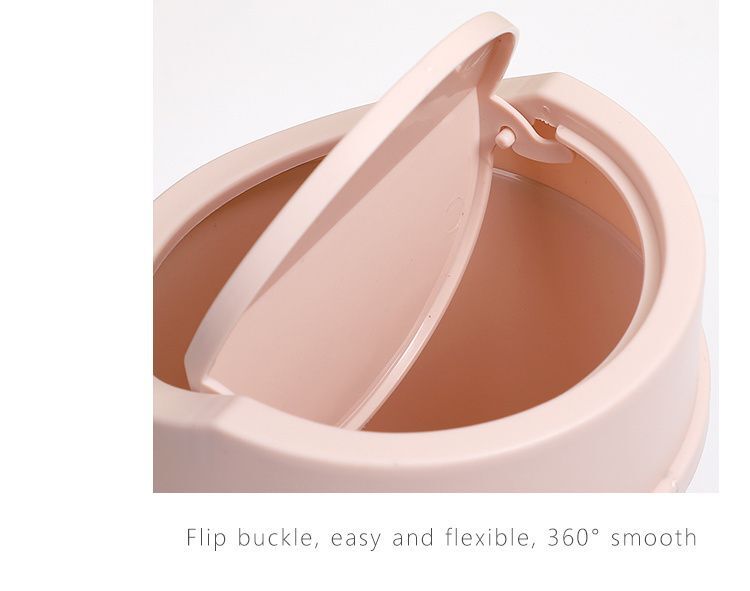 Modern Mini Dustbin Solid Color Desktop Plastic School Office Accessories Kawaii