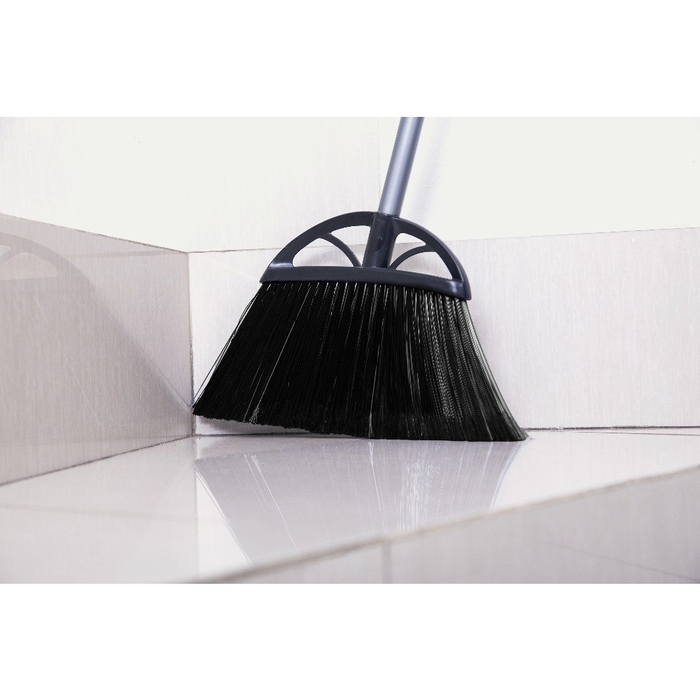 XL Angle Broom, 13 in, Black, 1 Count