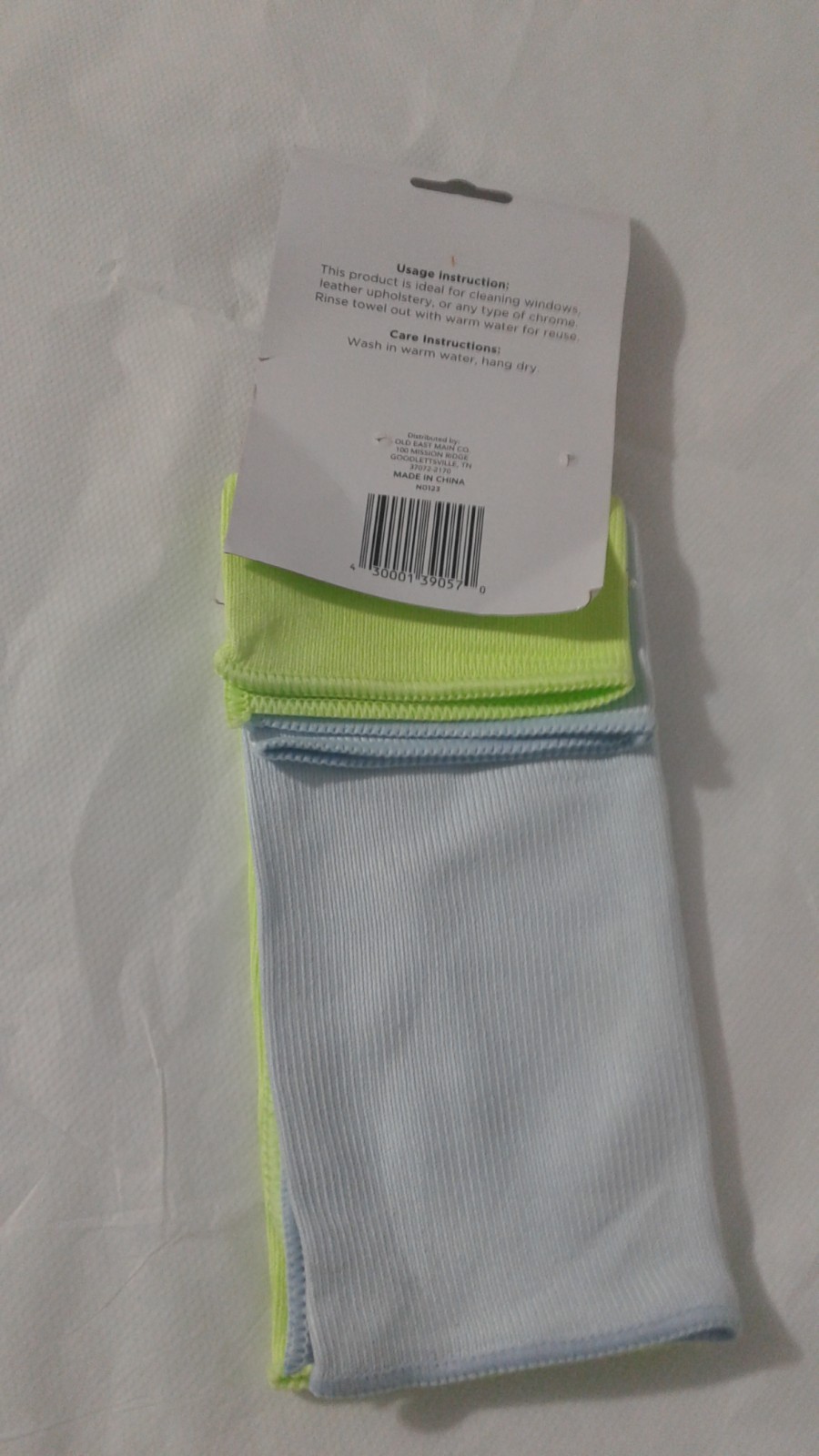 11 in. x 13 in. Microfiber Mirror and Glass Cleaning Cloths (2-Count)