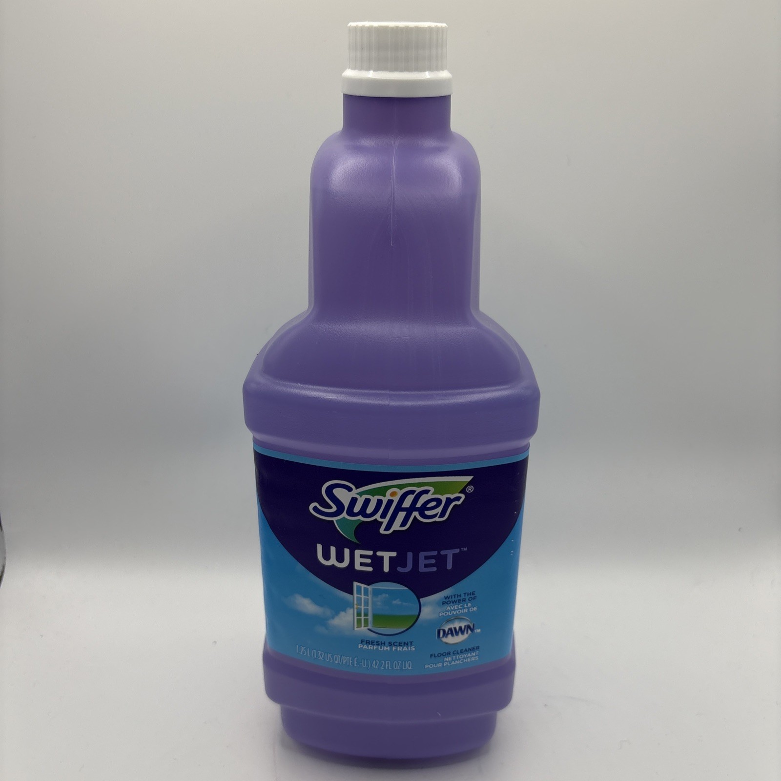 Swiffer Wet Jet Refill Floor Cleaner Solution Multi Surface Fresh Scent 42.2 oz