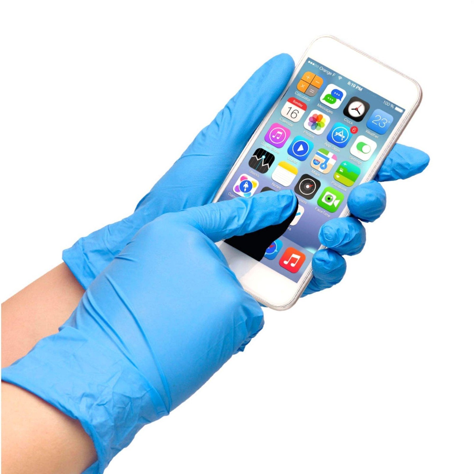 Thick Disposable Nitrile Gloves for Household Use Beauty Hair