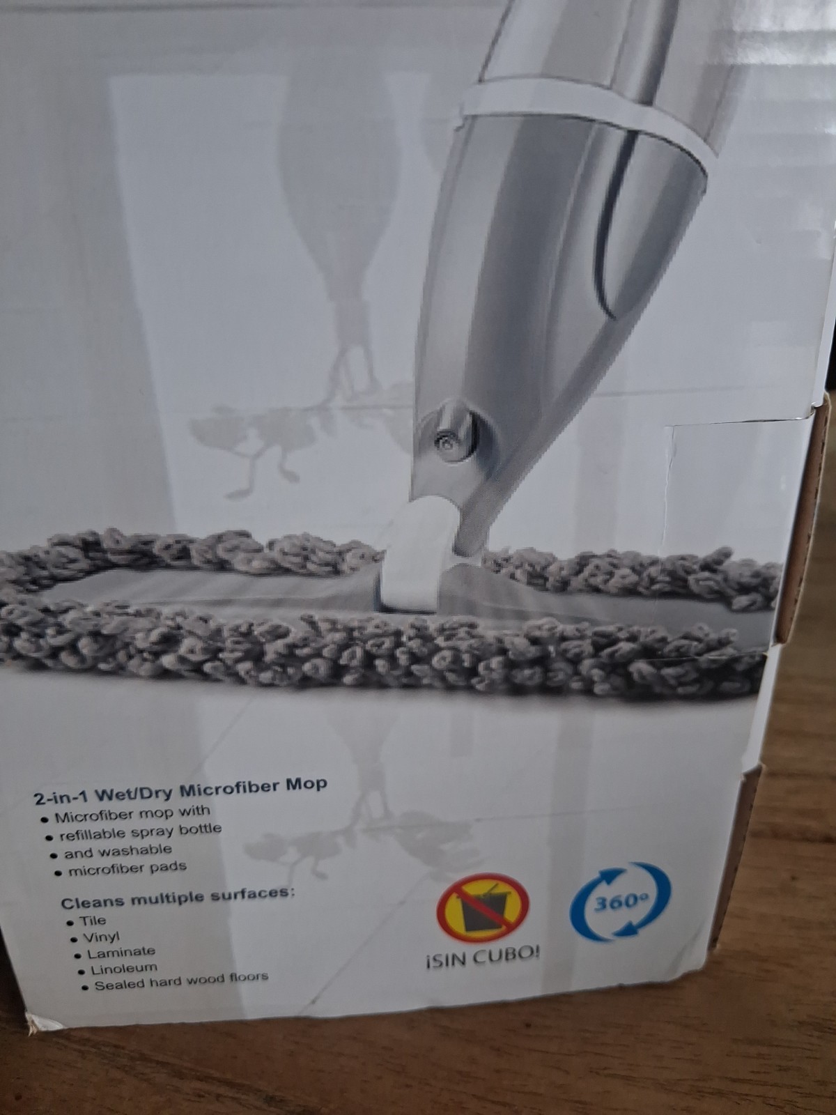 Micro fiber spray mop Wet/dry
