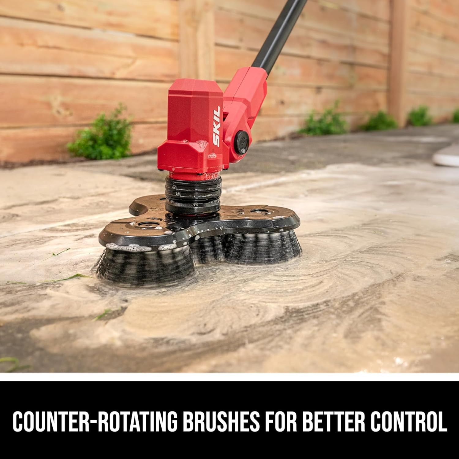 20V Cordless Power Scrubber with Interchangeable Brushes for Effective Cleaning