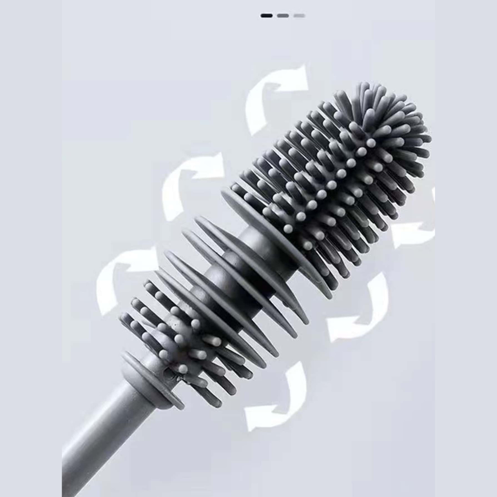 Bottle Cleaning Brush 360° Rotating Long Handle Cup Cleaner Brush For Kitchen