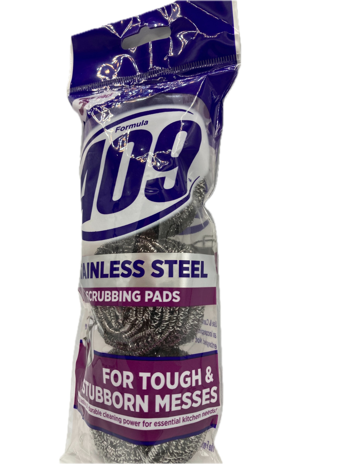 409 Stainless Steel Scrubbing Pads 3pk (1 Pack of 3 each)