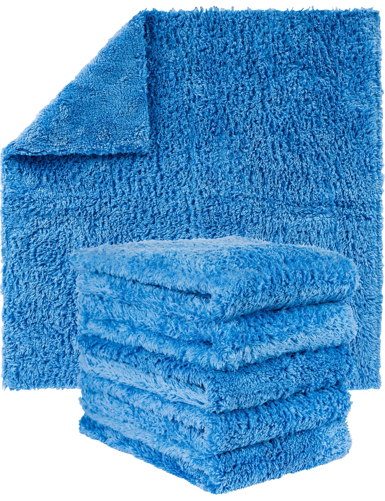 E Microfiber Cleaning Cloth 6 Pack Borderless Microfiber Towels Cleaning Rags Fo
