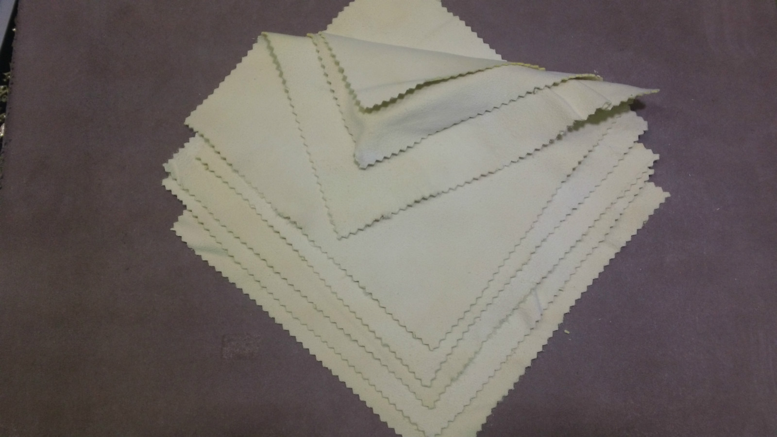 Genuine Leather Chamois Eye ware Cleaning Cloth 7″X 7″