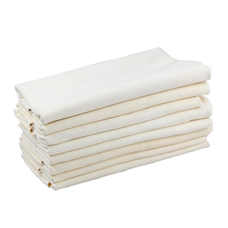 Washing Absorbent Drying Shammy Towel Natural Chamois Leather Car Cleaning Cloth