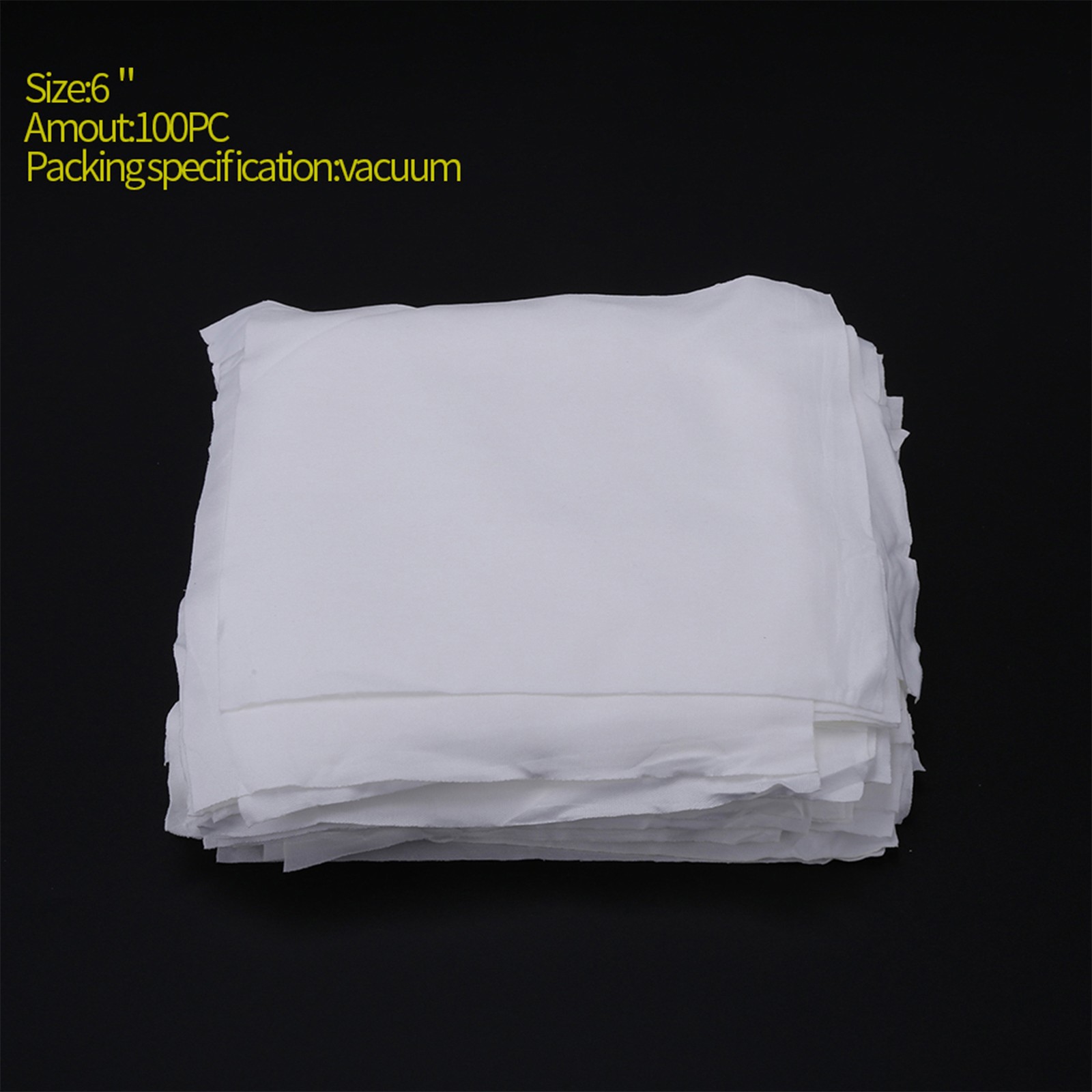 100pcs Bag 6inch Phone LCD Repair Clean Cloth Anti Static Microfiber Cleanro AP9