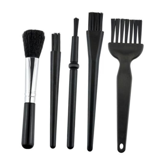 5 PCS Mini Keyboard Cleaning Brushes Kit, PP Handle Nylon Anti Static