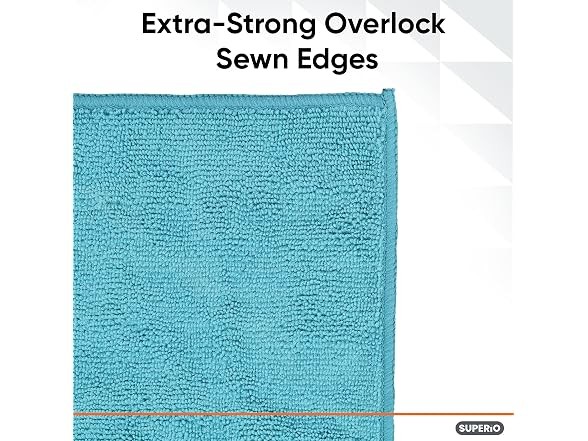 Superio Microfiber Squeegee XL Mopping Towels Multicolor 20×30 inches