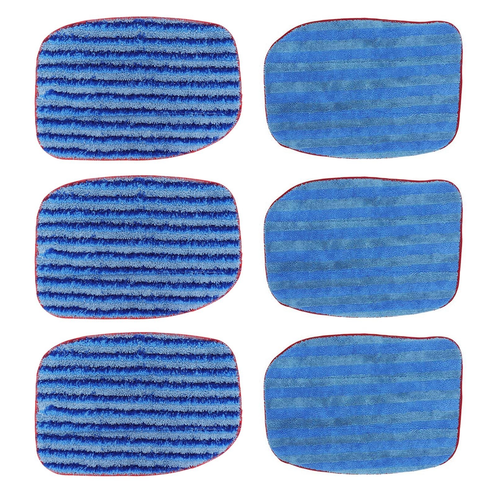 6 Pack Microfiber Steam Mop Pads – Reusable & Washable Replacement for MC1375, M