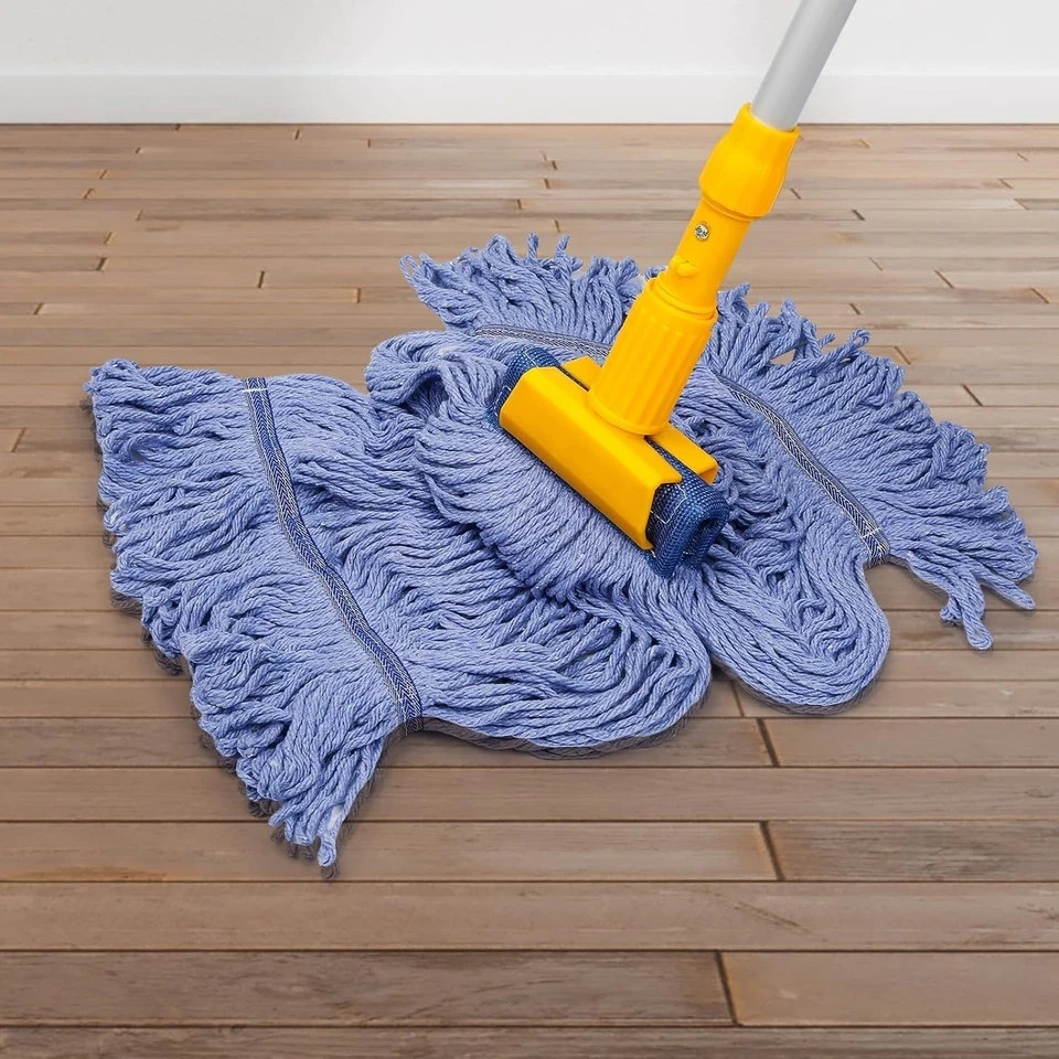2 Pack Mop Head Replacement, Cleaning Heavy Duty Mop Head Commercial Replacem