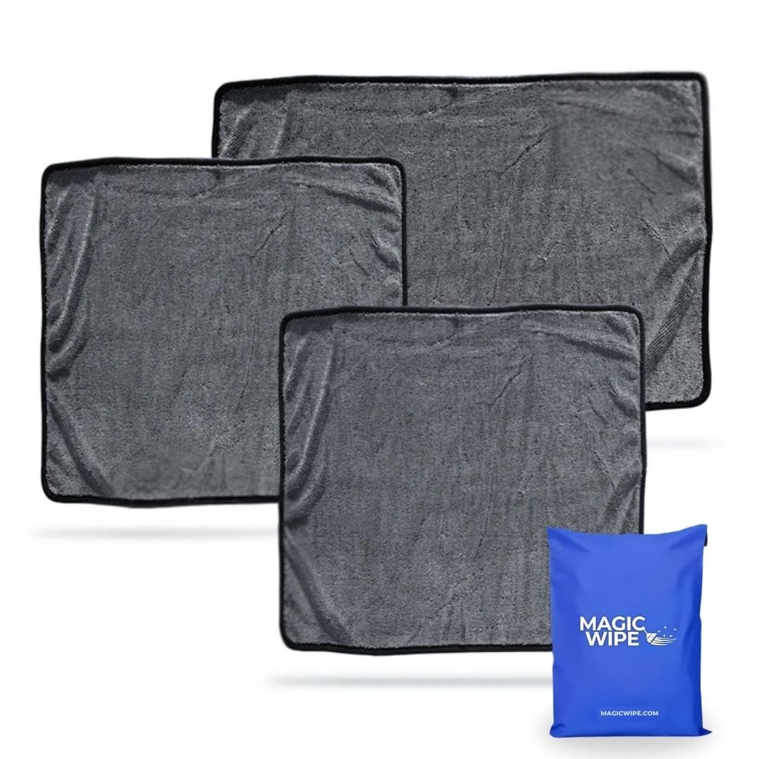 Magicwipe Bathroom Drying Cloth XL – Microfiber, Streak-Free, 2 Pack
