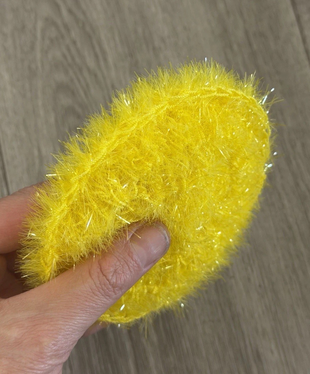 Double Sided Dish Scrubby Pot Scrubby Sparkle Dishcloth 3.75” Diameter Reusable