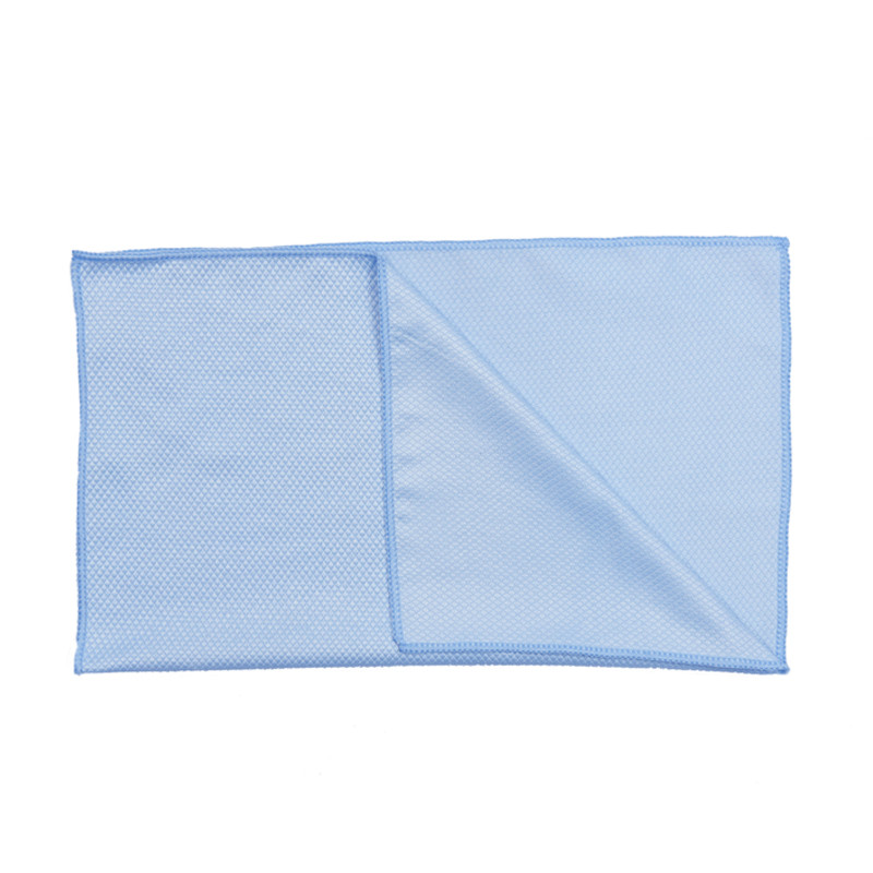 24 Pcs Glass Cleaning Cloth Window Microfiber Towel Diamond Pattern 15″x18″