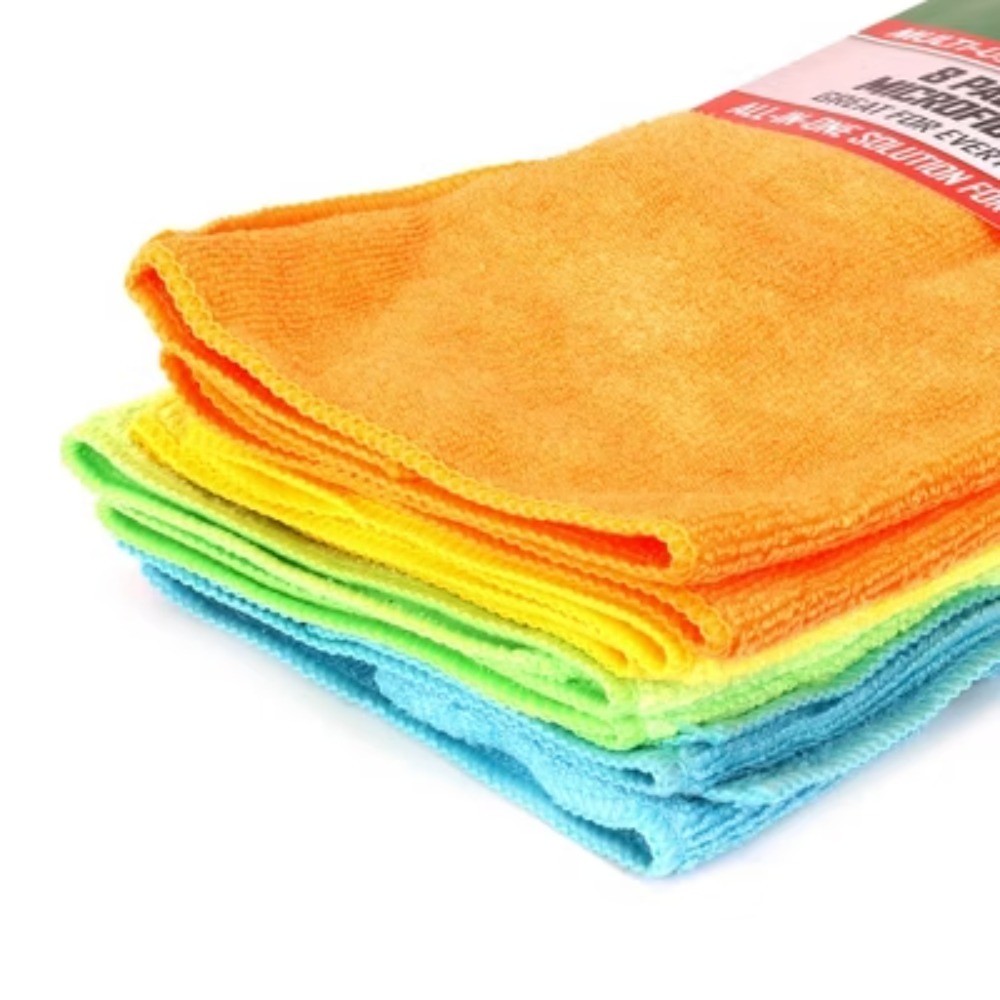 8pk Microfiber Detailing Towels:Automotive Cleaning Tools for Cars,Trucks, Boats