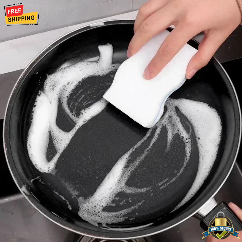 20PCS Multi-Purpose Scouring Pads – Reusable Kitchen Sponge for Dish Cleaning