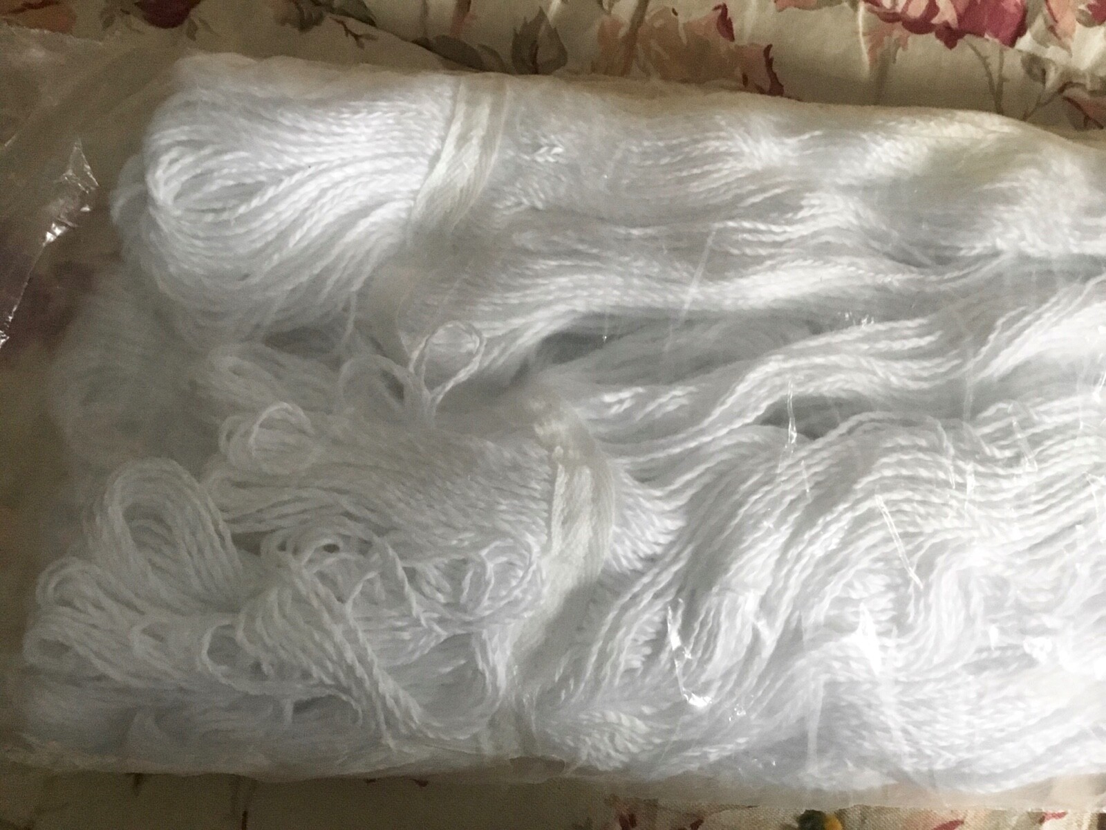 Genuine American Red Cross Industrial Clean Up White Mop Head Top, 16” Long New