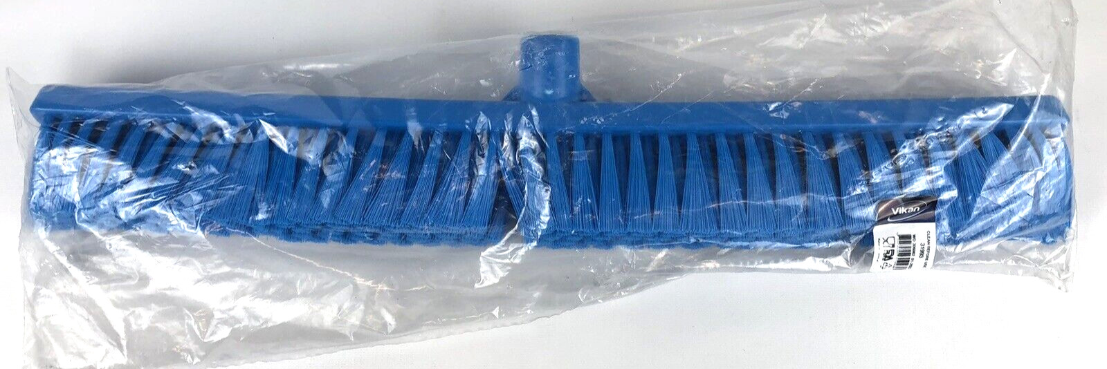 Vikan 31993 24 In Sweep Face Broom Head, Soft, Synthetic, Blue