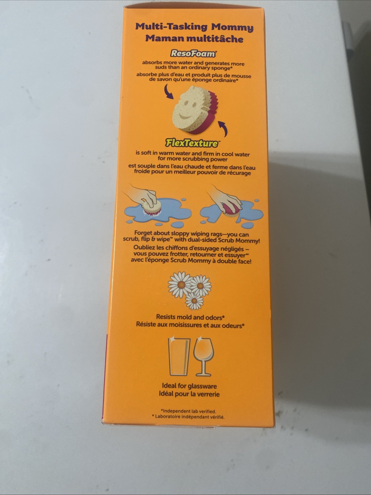 Scrub Mommy Dual-Sided Scrubber Sponge Scratch Free 8 Pack