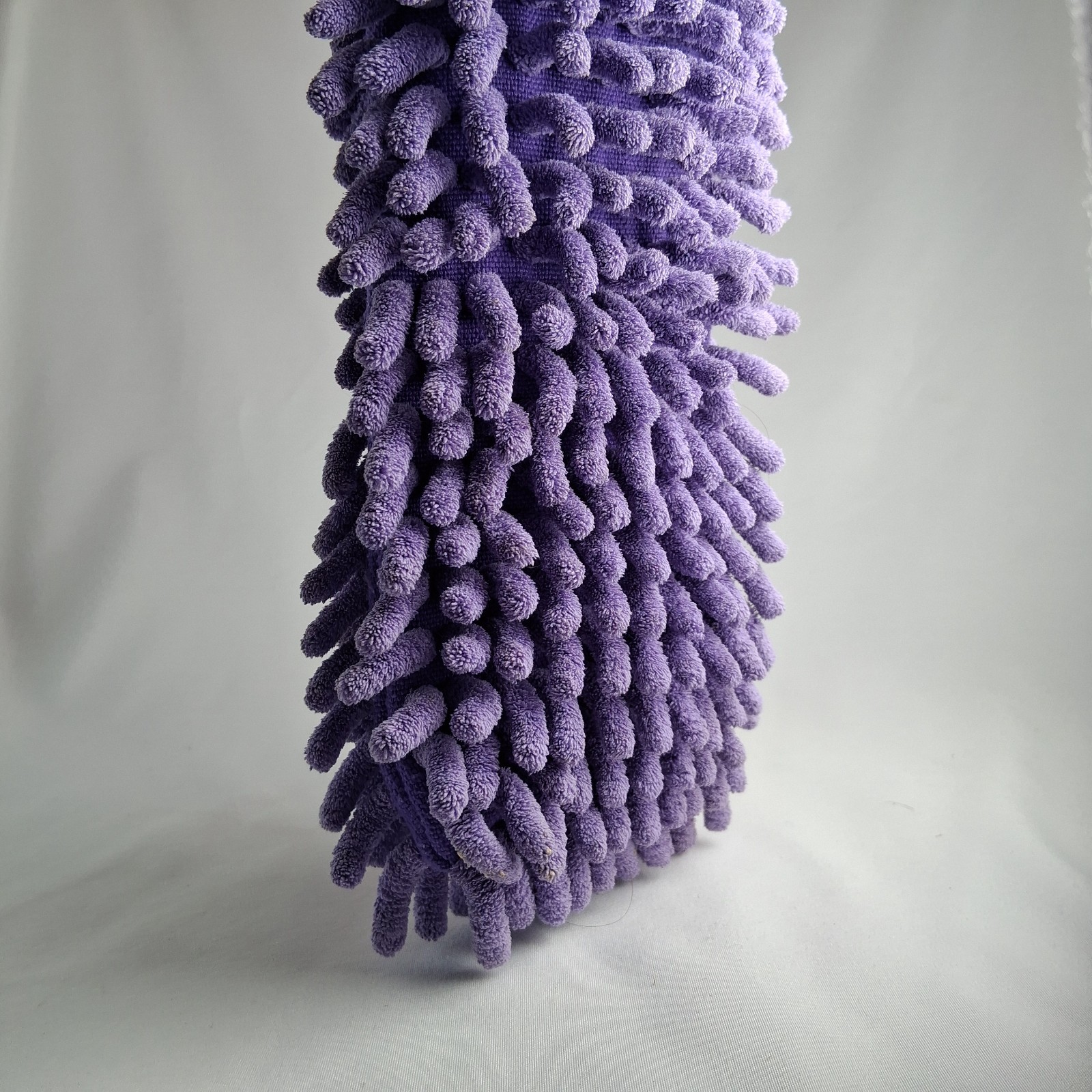 Norwex Pet to Dry Purple Unicorn Chenile Microfiber Hand Towel w/Hanging Loop