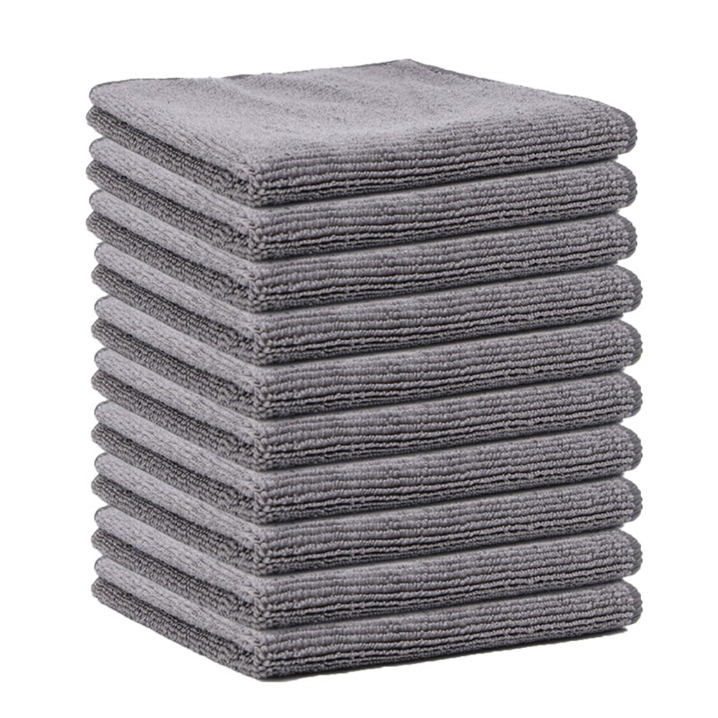 25X25Cm Microfiber Cloth for Car Drying And Glass Cleaning Without Water Label