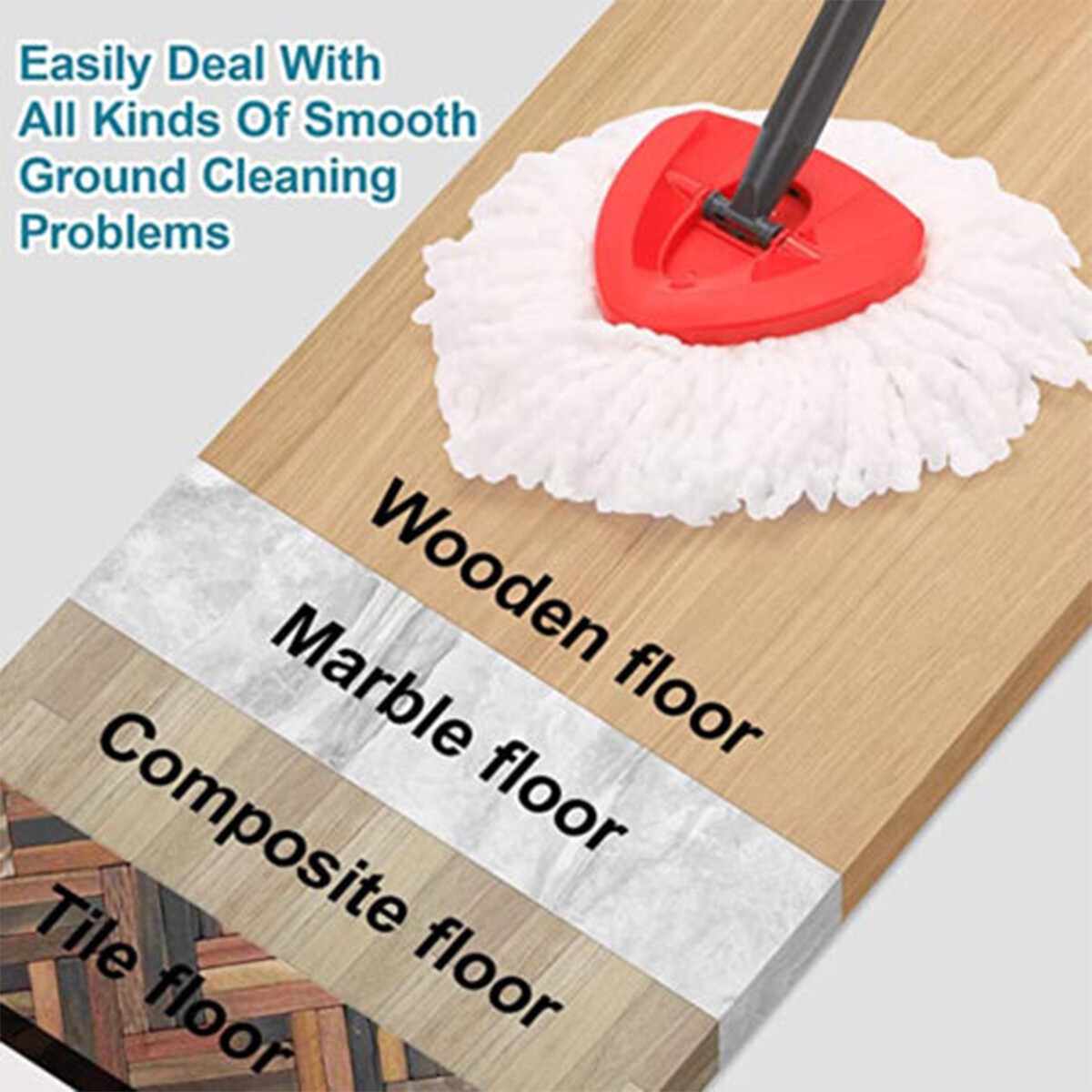 Microfiber Replacement head Easy to install mop Head For O-Cedar Easy to Clean