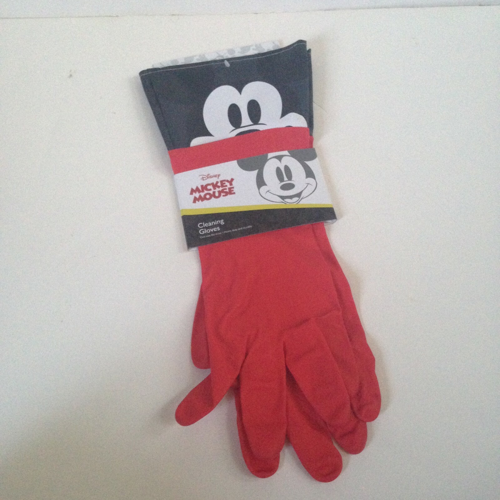 NEW Disney Cleaning Gloves Minnie/Micky Mouse Latex Choose Style Black Red White