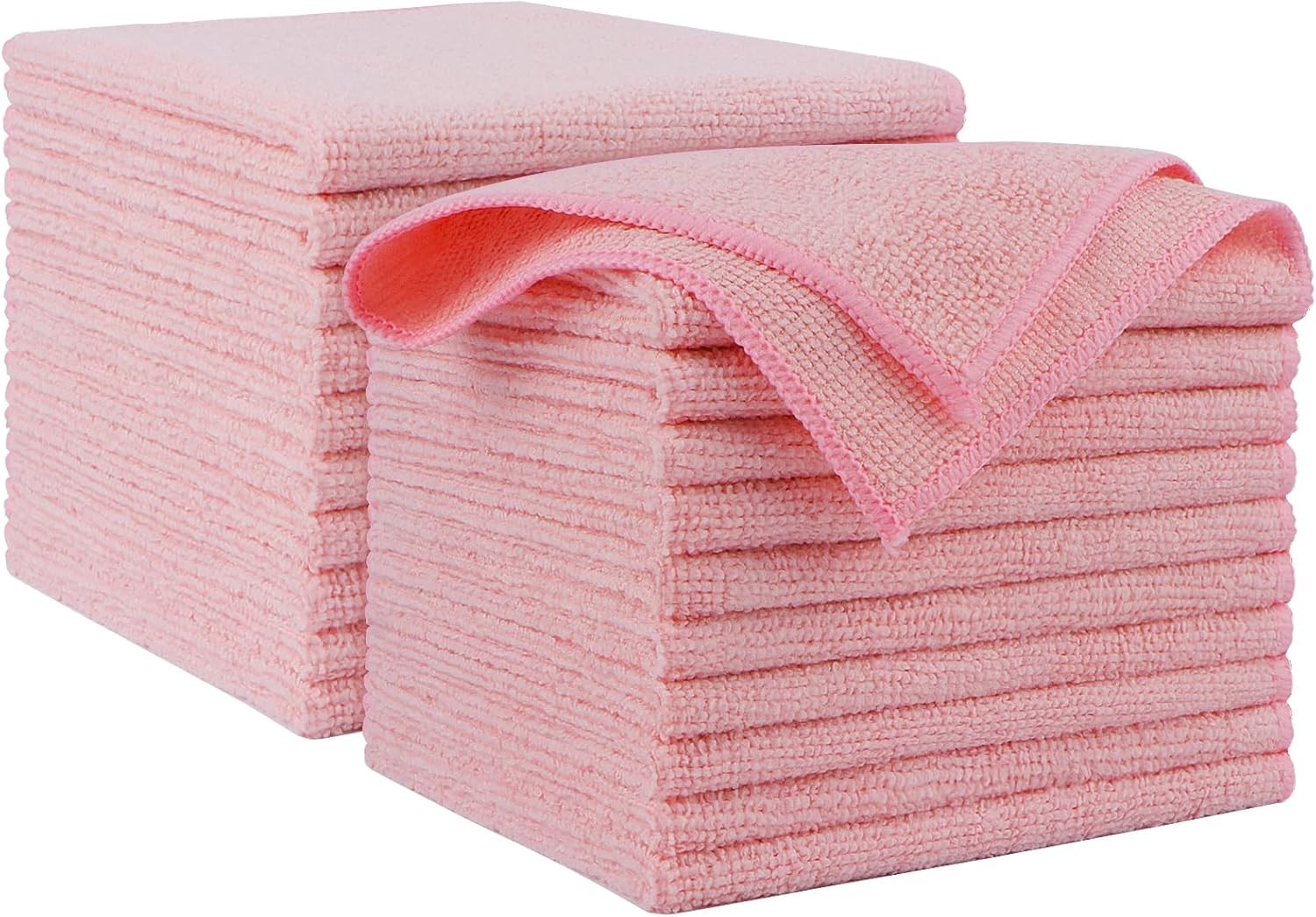 AIDEA Microfiber Cleaning Cloth, 50PK, Microfiber Towels for Cars, Premium Wash