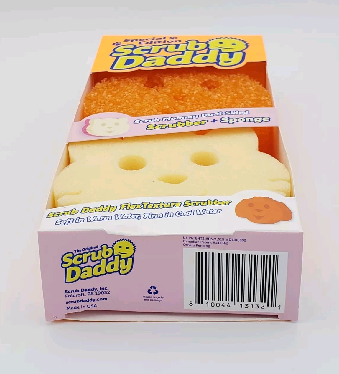 Scrub Daddy Special Edition Dog And Cat 2-Pack Scrub Mommy – Set Of 2