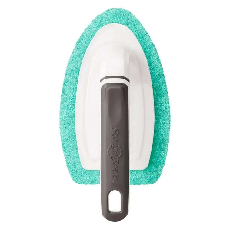 Scotch-Brites Non-Scratch Tub and Tile Scrubber Kit (1 Scrubber 3 Refills)